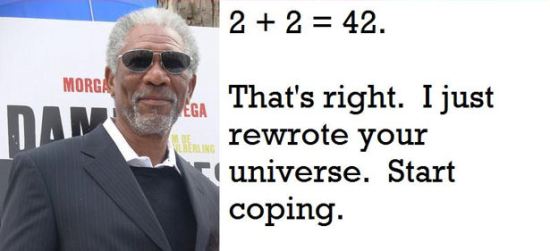 Morgan Freeman humor