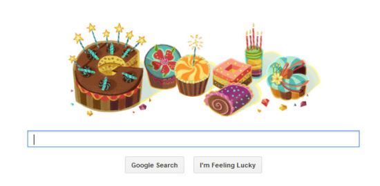 Google Birthday Banner