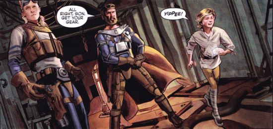 Annikin Starkiller, Kane Starkiller, The Star Wars