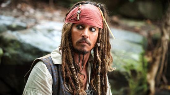 Captain Jack Sparrow, Johnny Depp