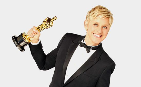 Oscars host Ellen DeGeneres