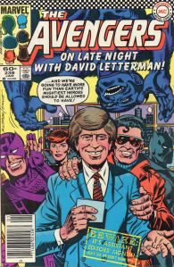 David Letterman IS David Letterman IN "Avengers" #239!