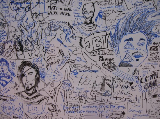 C2E2 2014 whiteboards