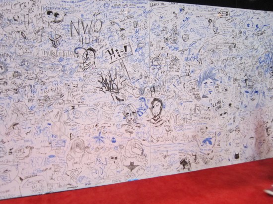 C2E2 2014 whiteboard art