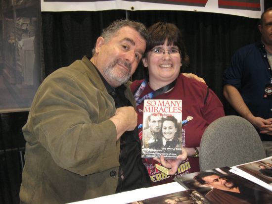 My wife meets Saul Rubinek!