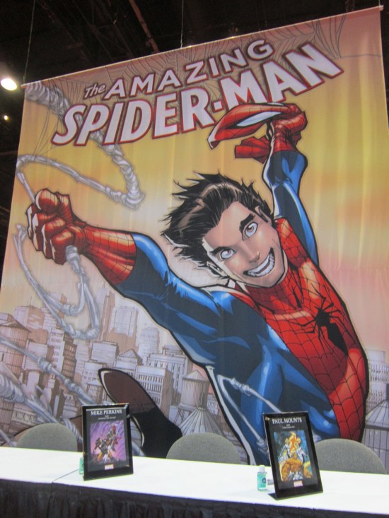 Marvel Comics booth
