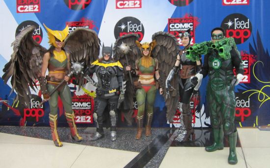 Hawkgirls and their amazing friends!