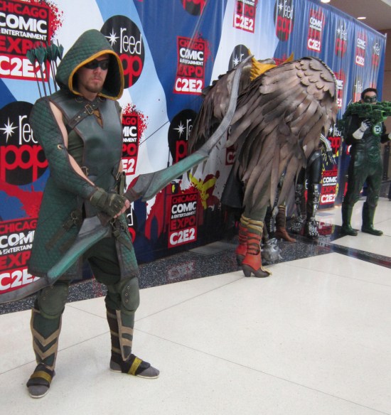 Green Arrow, the emerald archer in ANY medium.