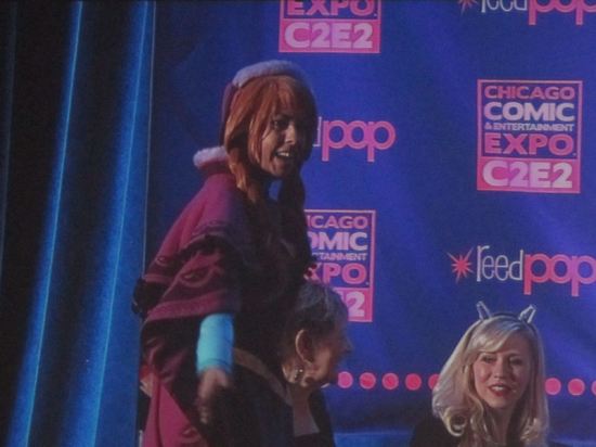 Anna, not letting it go.