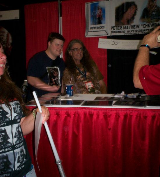 The Real Peter Mayhew, a.k.a. Chewbacca!