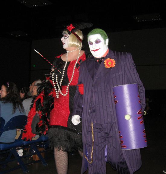 Flapper Harley and Zoot Suit Joker!