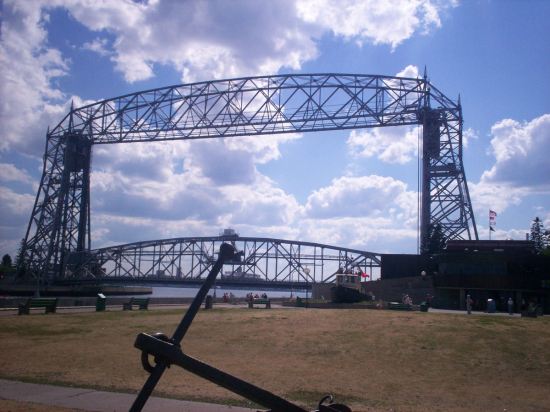 the Aerial Lift Bridge