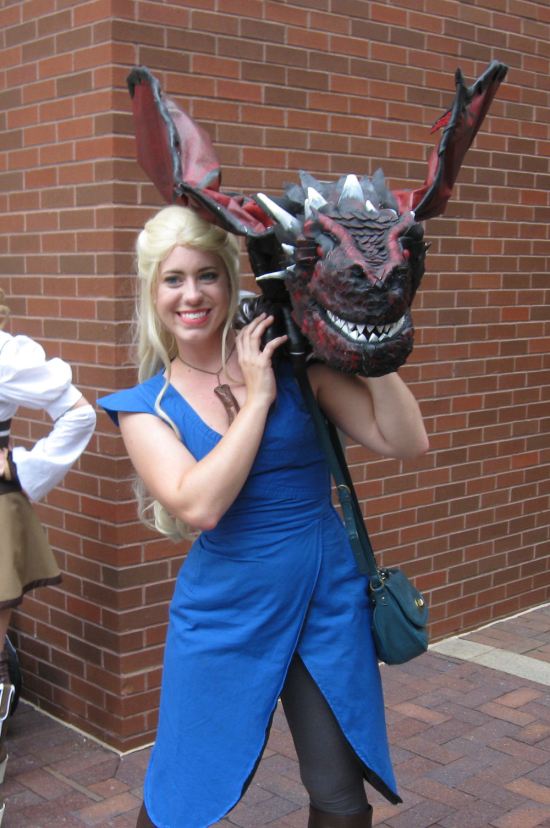 Daenerys and Drogon!