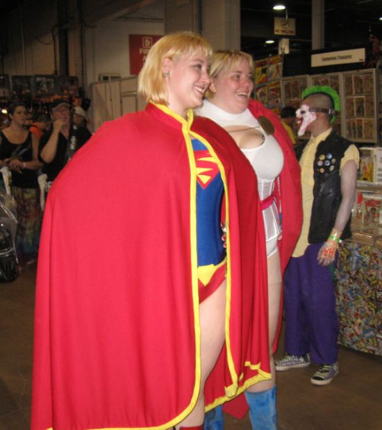 Supergirl and Power Girl!
