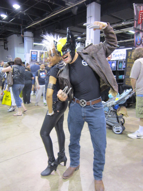 Storm and Wolverine!