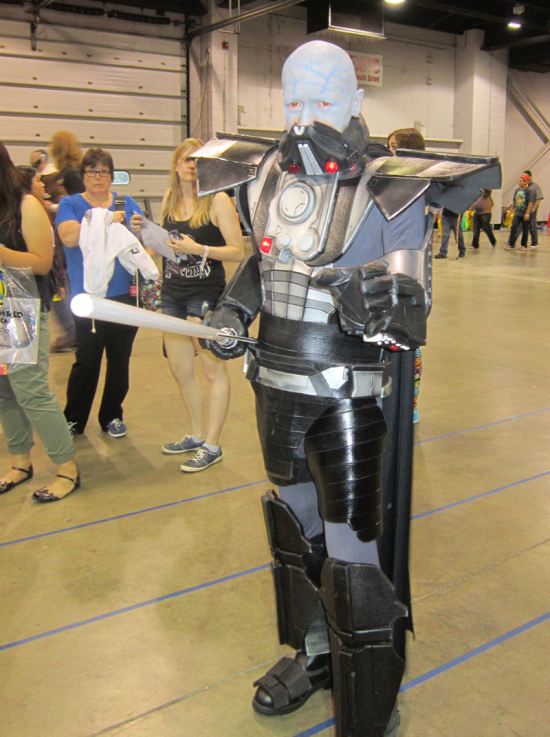 Darth Vader unmasked!