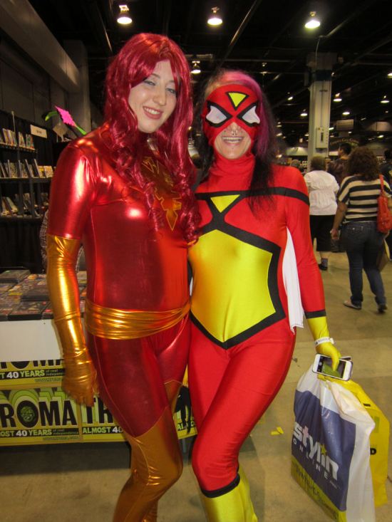 Dark Phoenix and Spider-Woman!
