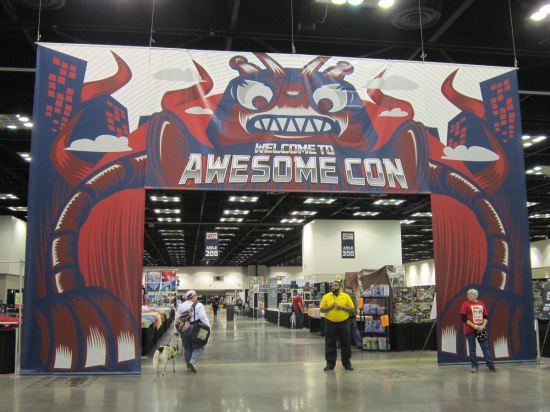 Awesome Con entrance!