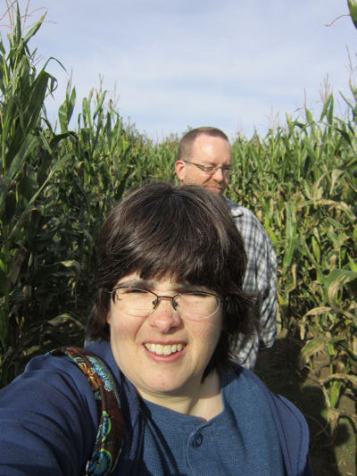 Corn Maze Selfie!