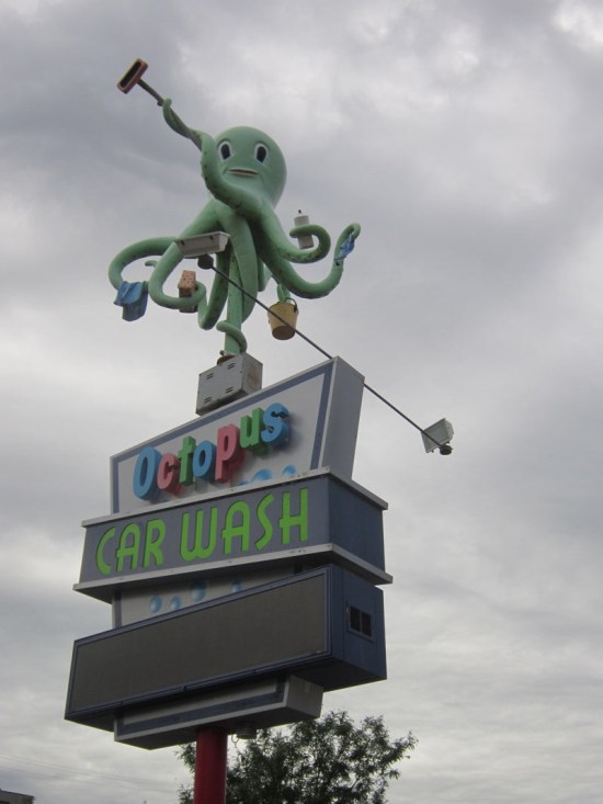 Octopus Car Wash!