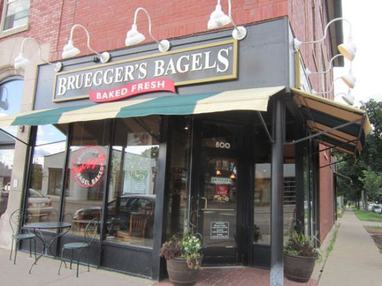 Bruegger's Bagels!