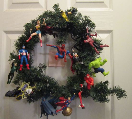 Marvel/DC Comics Wreath!