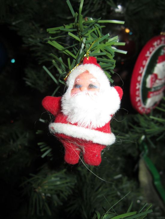 Plastic Santa!