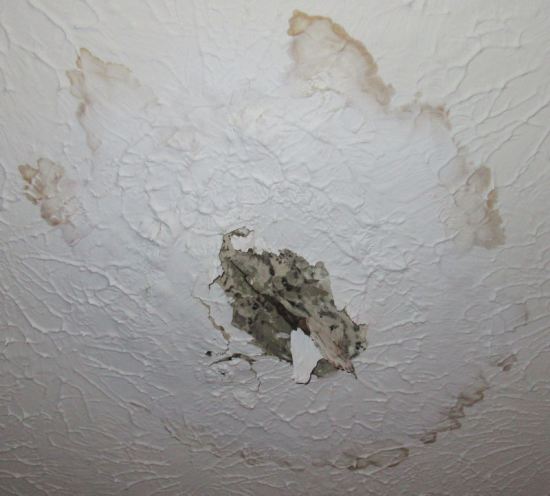 Ceiling Hole!