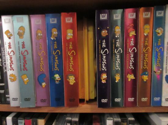 Simpsons DVDs!