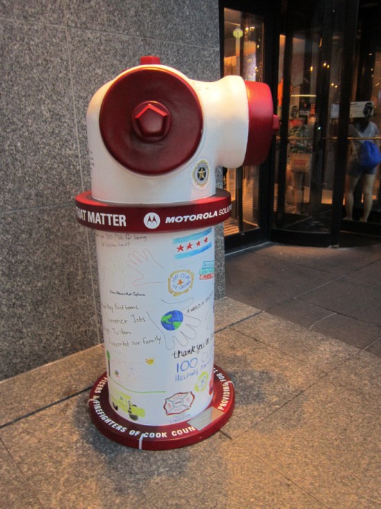 Chicago Fire hydrant!