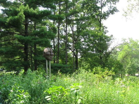 Ed Archie Noisecat, "The Chief Little Crow Mask"