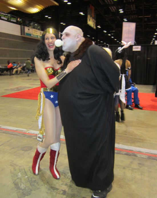 Wonder Woman and Uncle Fester!