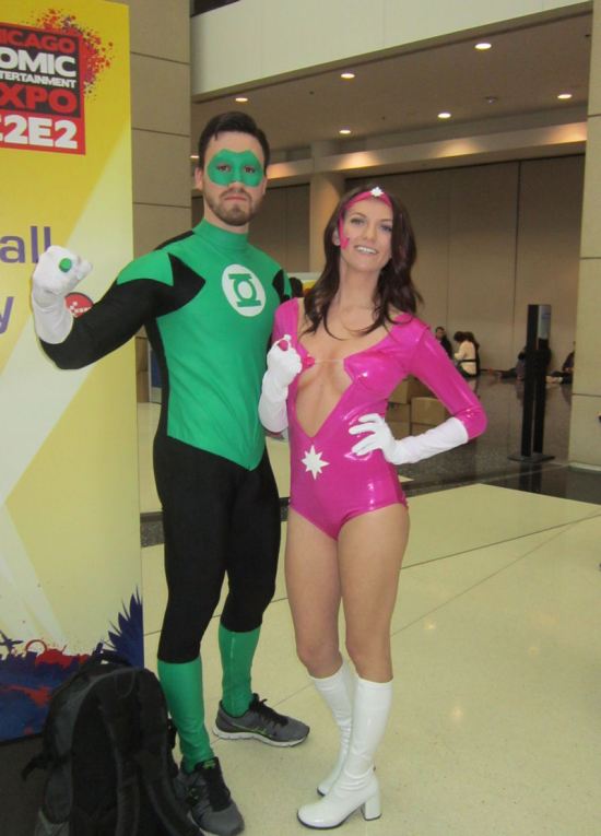 Green Lantern + Star Sapphire!