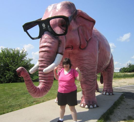 Pinkie the Pink Elephant!