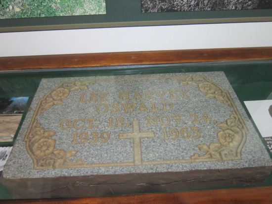 Lee Harvey Oswald tombstone!
