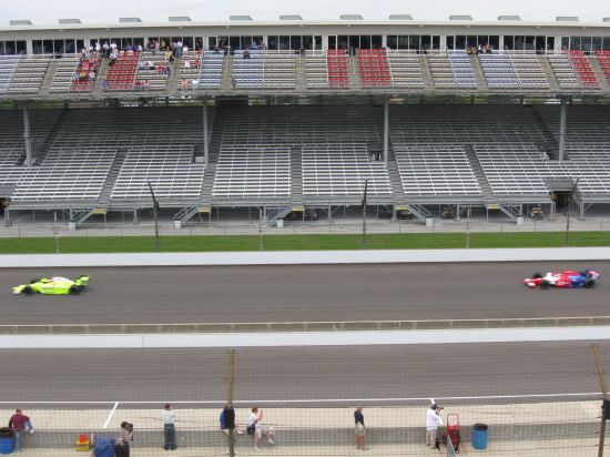 Indy 500 Cars Go Fast!