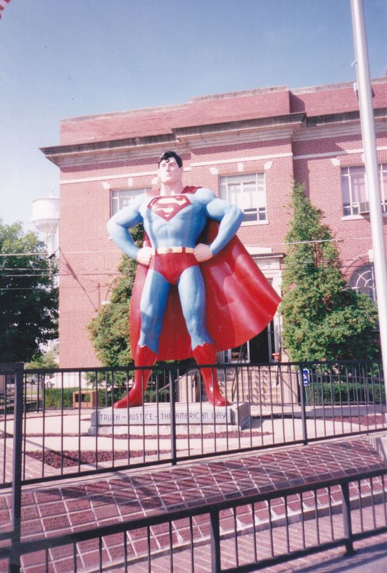 Superman Statue!