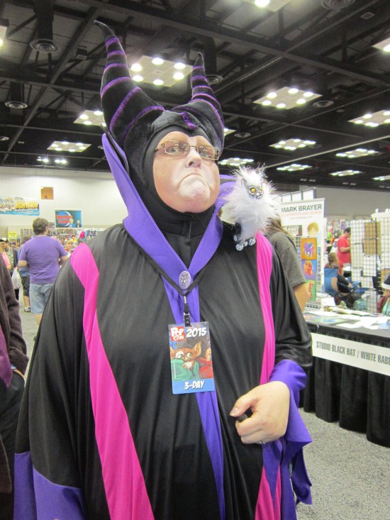 Grumpy Maleficent!