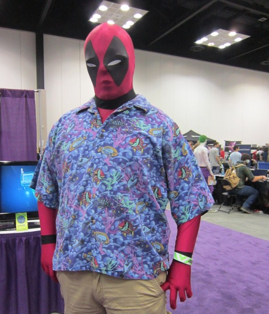 Hawaiian Deadpool!