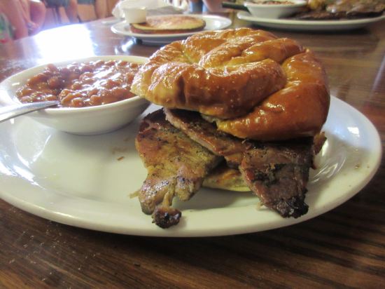 Pork Shoulder Sandwich!