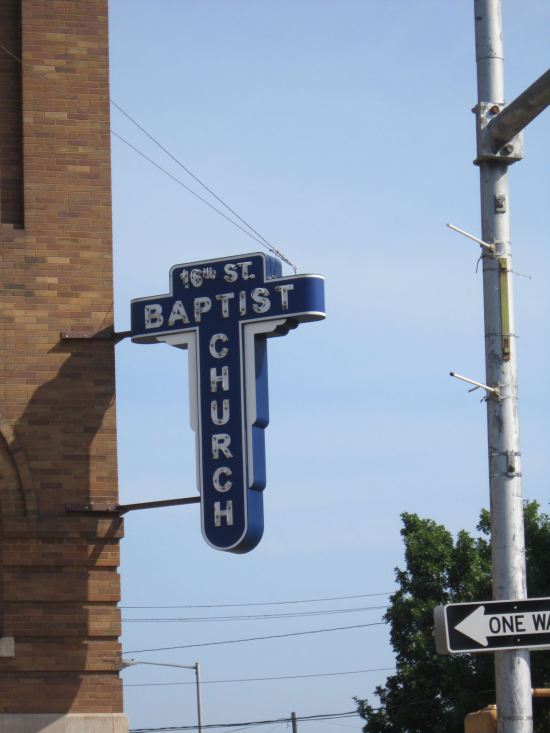 Sixteenth Street Baptist Church.