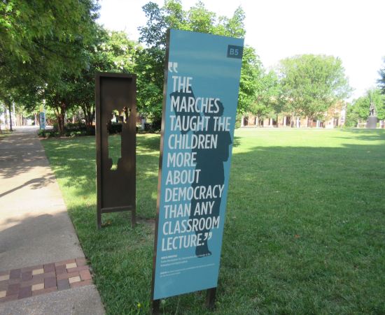 Civil Rights Quote Sign.