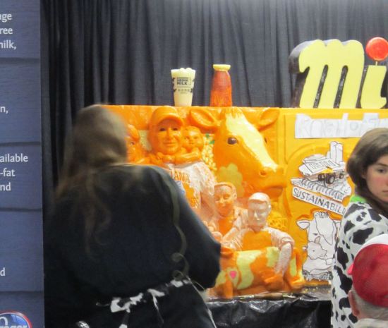 State Fair Cheese Sculpture 2015!