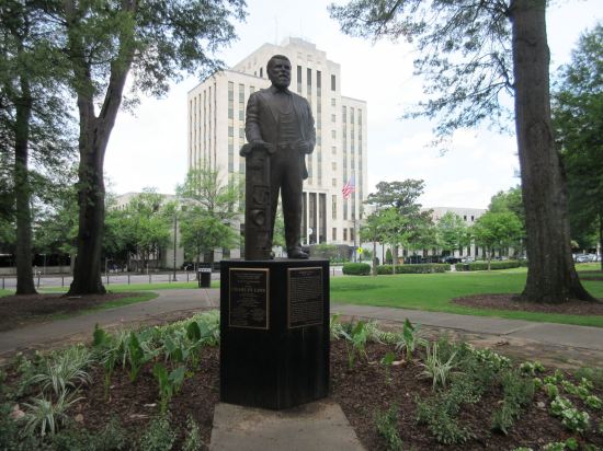 Charles Linn statue!