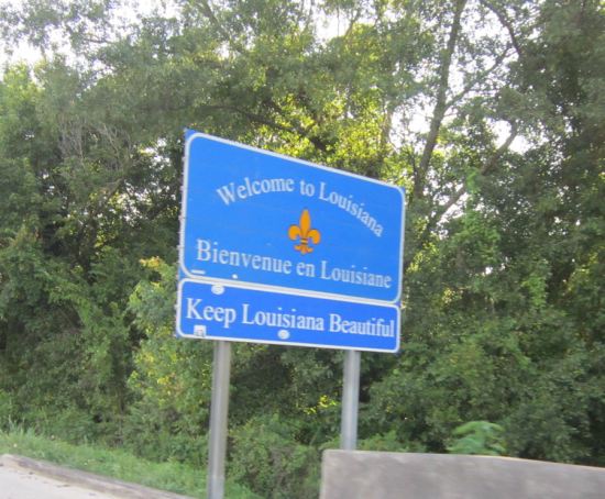 Welcome to Louisiana!