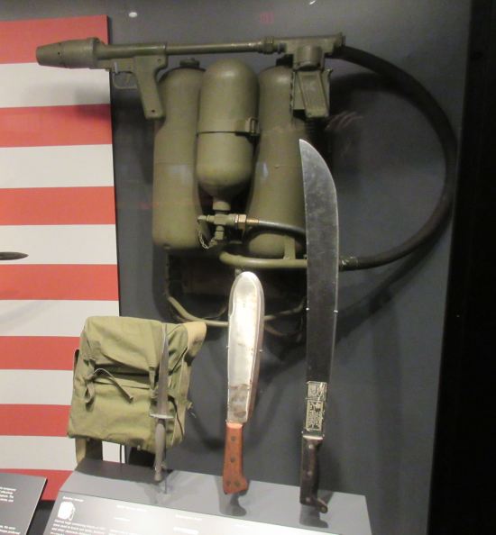 Flamethrower and the Blades.