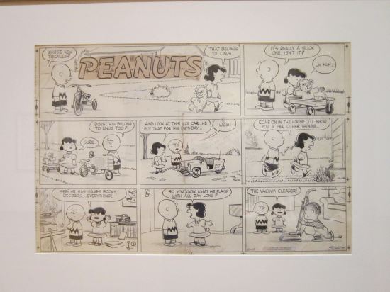 Charles Schulz Damaged.