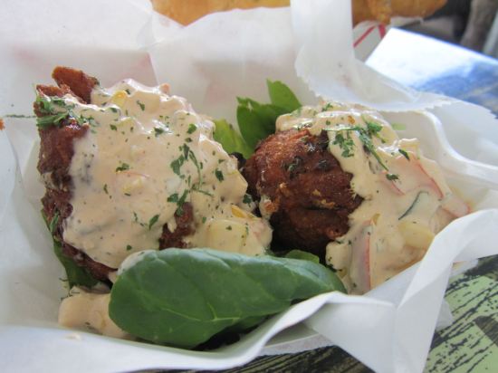 Crawfish Beignets!