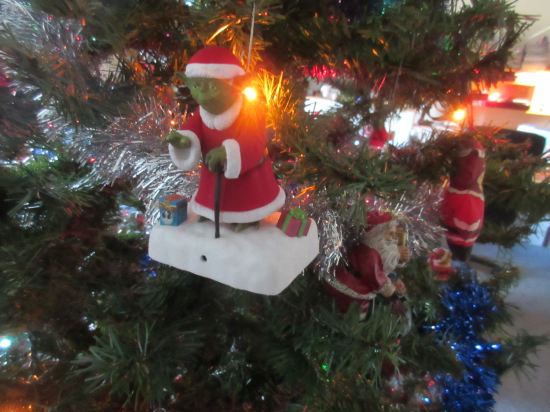 Santa Yoda!