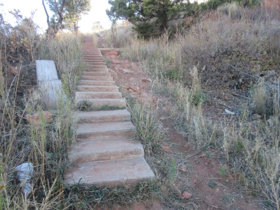 Red Rock Stairway!